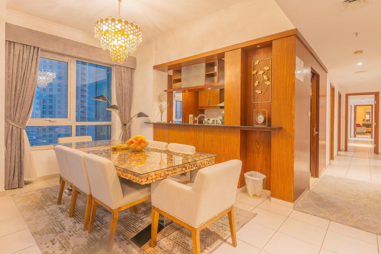 Spectacular Burj & Fountain View - Luxurious 3 Bedrooms & Maids Room - The Residences Dubai Dış mekan fotoğraf