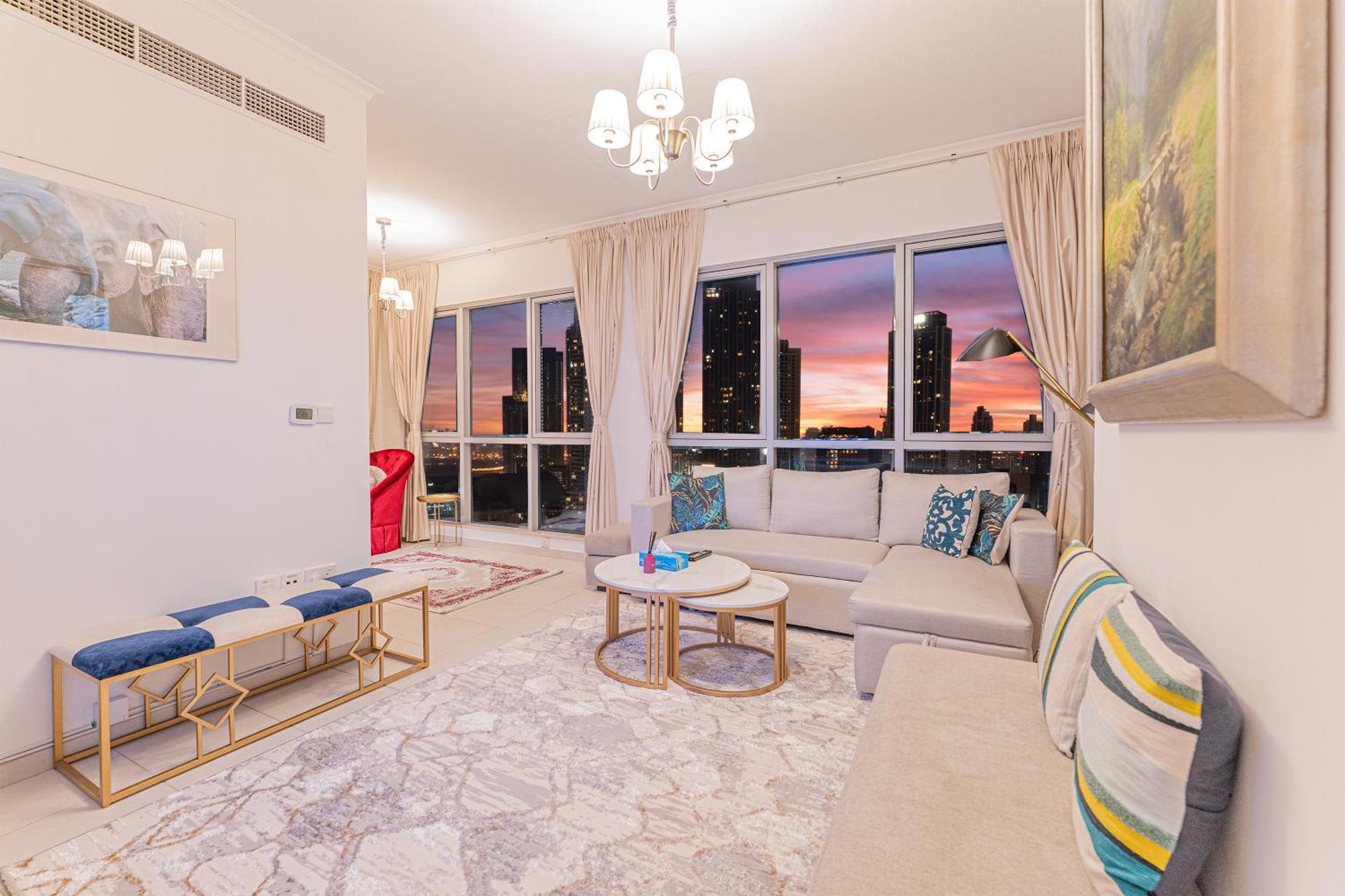 Spectacular Burj & Fountain View - Luxurious 3 Bedrooms & Maids Room - The Residences Dubai Dış mekan fotoğraf